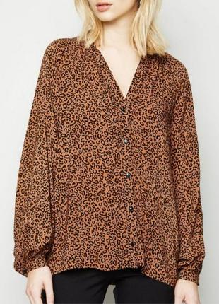 Блузка леопардова від бренду newlook 😎