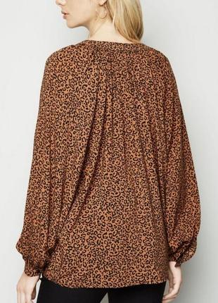 Блузка леопардовая от бренда newlook 😎2 фото