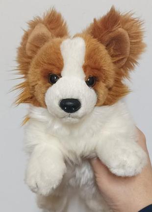 Собака папільйон uni toys leosco