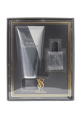 Чоловічий набір victoria’s secret for him platinum