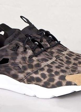 Кросівки reebok fury lite leopard concrete jungle pack