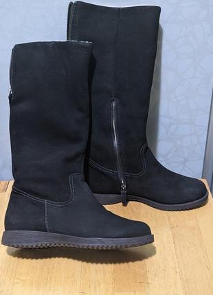 Эссо - кожаные зимние сапоги ботинки ботинки