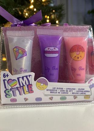 Детские блески для губ