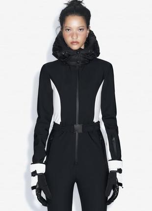 В наявності комбінезон жіночий чорний тришаровий zara ski3 фото