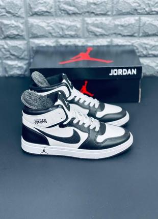 Кроссовки jordan мужские, зимние меховые кроссовки джордан