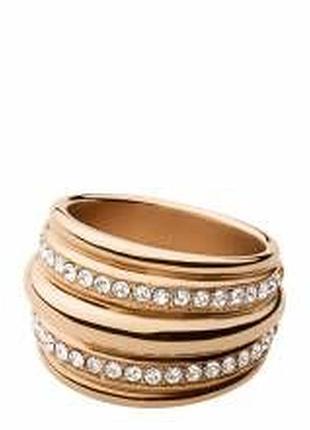 Кільце galice new modern lll rg crystal dyrberg/kern