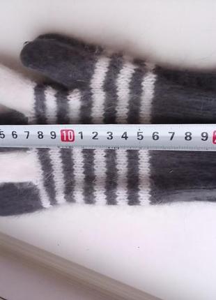 Красиві, стильні та теплі рукавички — ангора8 фото