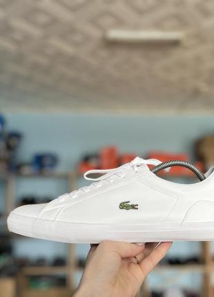 Чоловічі кеди lacoste lerond bl 1 оригінал нові сток без коробки