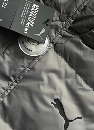Теплый зимний пуховик hard puma оригинал, графит2 фото