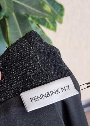 Шикарний подовжений жакет, піджак penn & ink ny, оригінал, новий8 фото