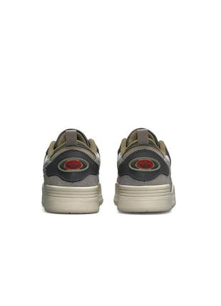 Adidas originals adi2000 grey olive red4 фото