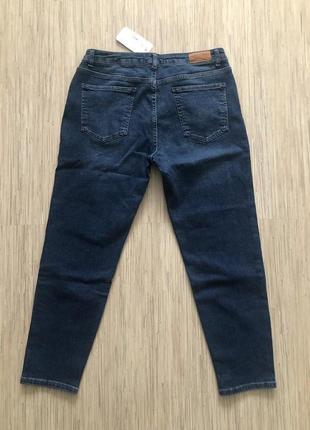 Новые (с этикеткой) зауженные темно-синие джинсы, турция, размер 42, укр 48-50-522 фото