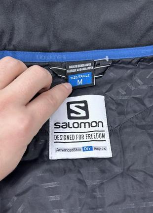 Женская оригинальная лыжная куртка salomon8 фото