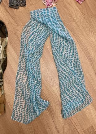 Женские шарфики, шифоновые, атласные в идеальном состоянии жіночий шарфик3 фото