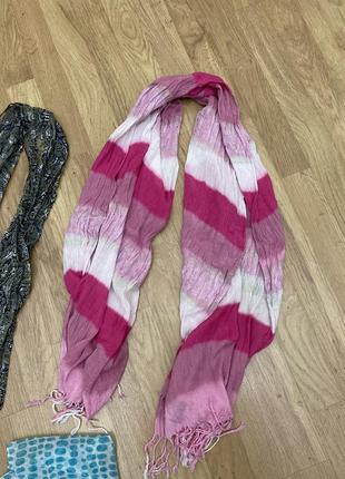 Женские шарфики, шифоновые, атласные в идеальном состоянии жіночий шарфик4 фото