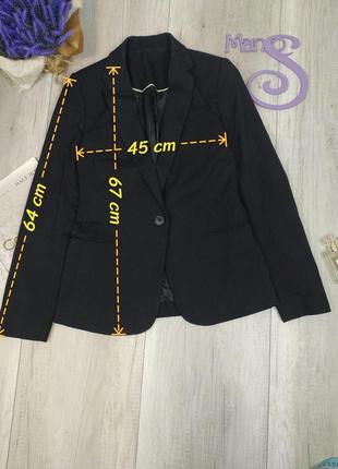 Женский пиджак mango черный размер s10 фото