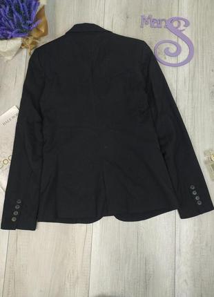 Женский пиджак mango черный размер s7 фото