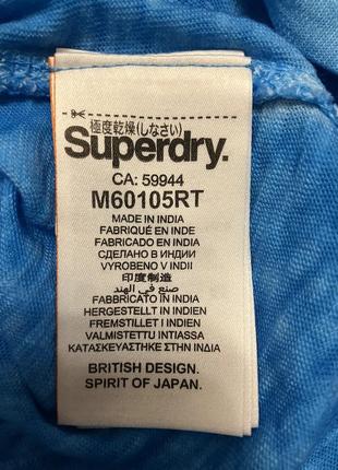 Майка мужская superdry оригинал s-m хлопок cotton7 фото