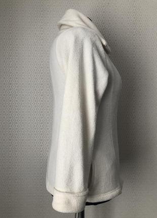 Класна фліска худі кофта толстовка м'якого білого кольору, розмір xl-xxl4 фото