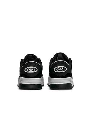 Adidas originals adi2000 black white4 фото