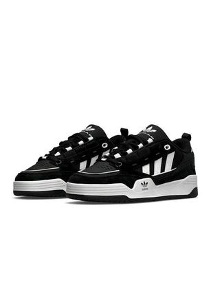 Adidas originals adi2000 black white5 фото