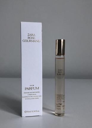 Zara rose gourmand 10 мл, роликовый парфюм