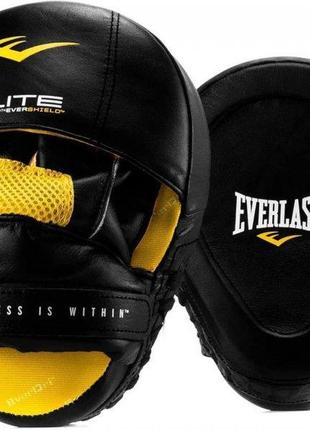 Лапы боксерские everlast elit mantis mit черный osfm (722371-70-8 osfm)