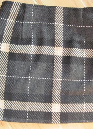 Новая плотная зимняя юбка "h&m " р. 46 шерсть 32%6 фото