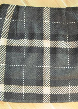 Нова щільна зимова спідниця "h&m " р. 46 вовна 32%3 фото