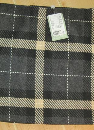 Нова щільна зимова спідниця "h&m " р. 46 вовна 32%5 фото