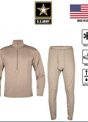 Термобілизна polartec армії сша level 2 gen 3  iii ecwcs small long
