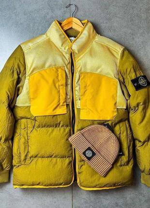 Пуховик stone island // зимова куртка стон айленд // мужская зимняя3 фото