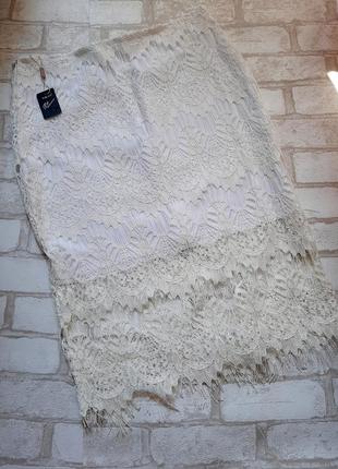 Юбка кружево