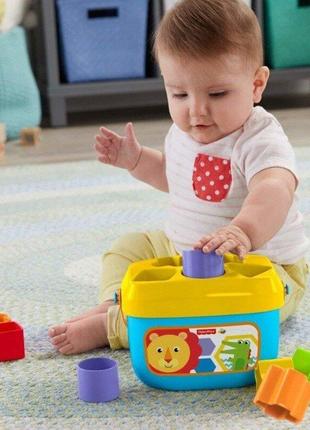 Сортер fisher-price baby´s first blocks, оригінал фішер прайс2 фото