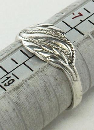 Кольцо перстень серебро ссср 925 проба 1,96 грамма размер 18
