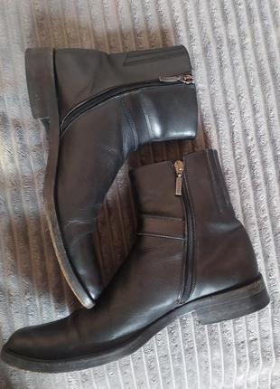 Cesare paciotti made italy кожаные ботинки премиум класса8 фото