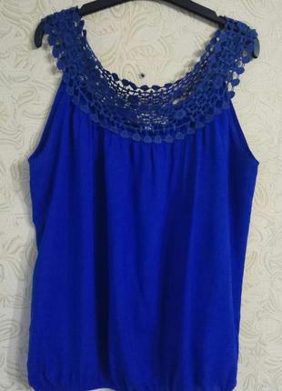 Майка с ажуром