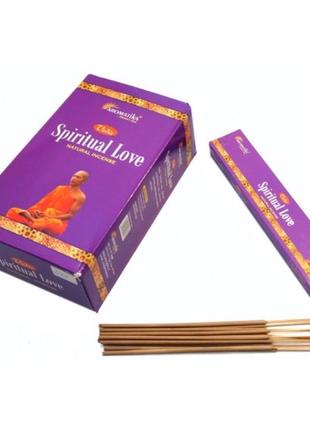 Aromatika vedic spiritual love (плоская пачка) 15 грамм , ароматические палочки, натуральные палочки, благово