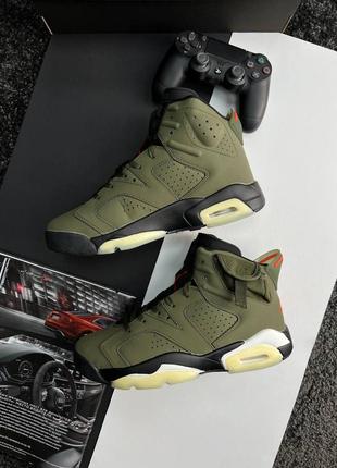 Шикарные стильные кроссовки "nike air jordan retro 6"7 фото