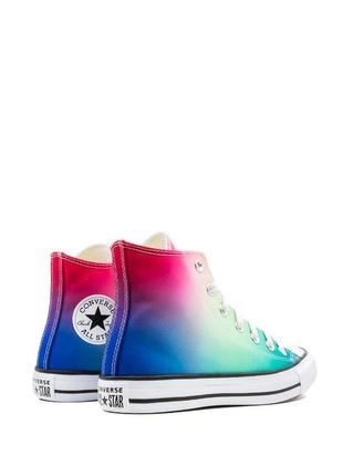 Кеды высокие converse chuck taylor ombre3 фото