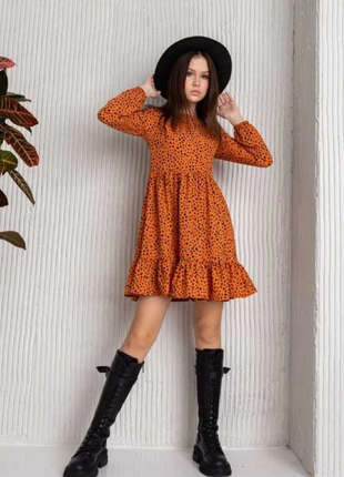 Легкое весеннее платье для девочек