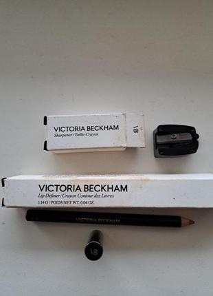 Олівець з точилкою для губ victoria beckham beauty lip definer 014 фото