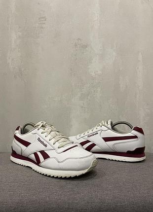 Кожные осенние кроссовки кеды обуви reebok classic размер 42-43