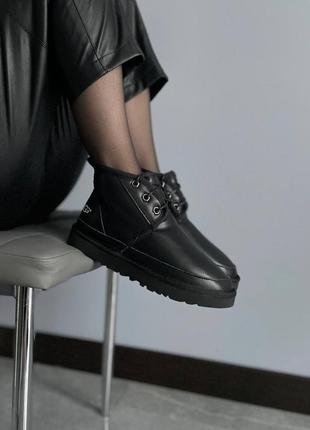 Угги ugg neumel женские black❗️❗️