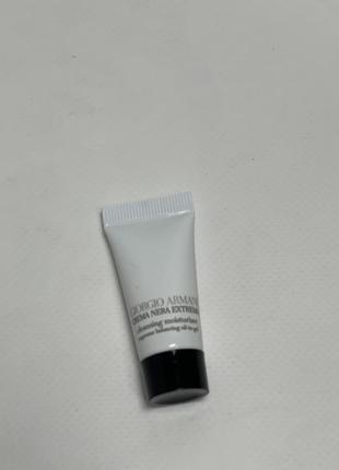 Очищувальна олія giorgio armani crema nera extrema cleansing moisturizer supreme balancing oil-in-gel, 5 мл (мініатюра)2 фото