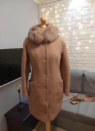 Зимове пальто samange 44р/s4 фото