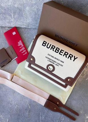 Сумка в стиле burberry