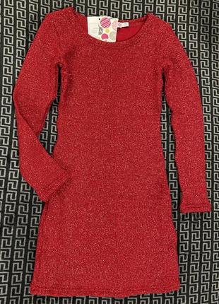 Сукня з люрексом дівчинці р128-134