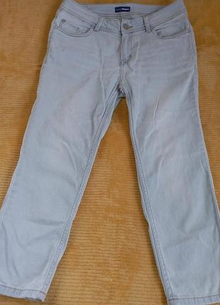 Джинсовые бриджи капри