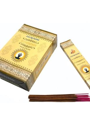 Ayurvedic maditation (плоская пачка) 20 грам , ароматические палочки, натуральные палочки, благовония